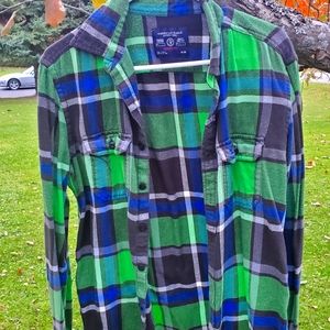 Medium American Eagle Flannel Shirt